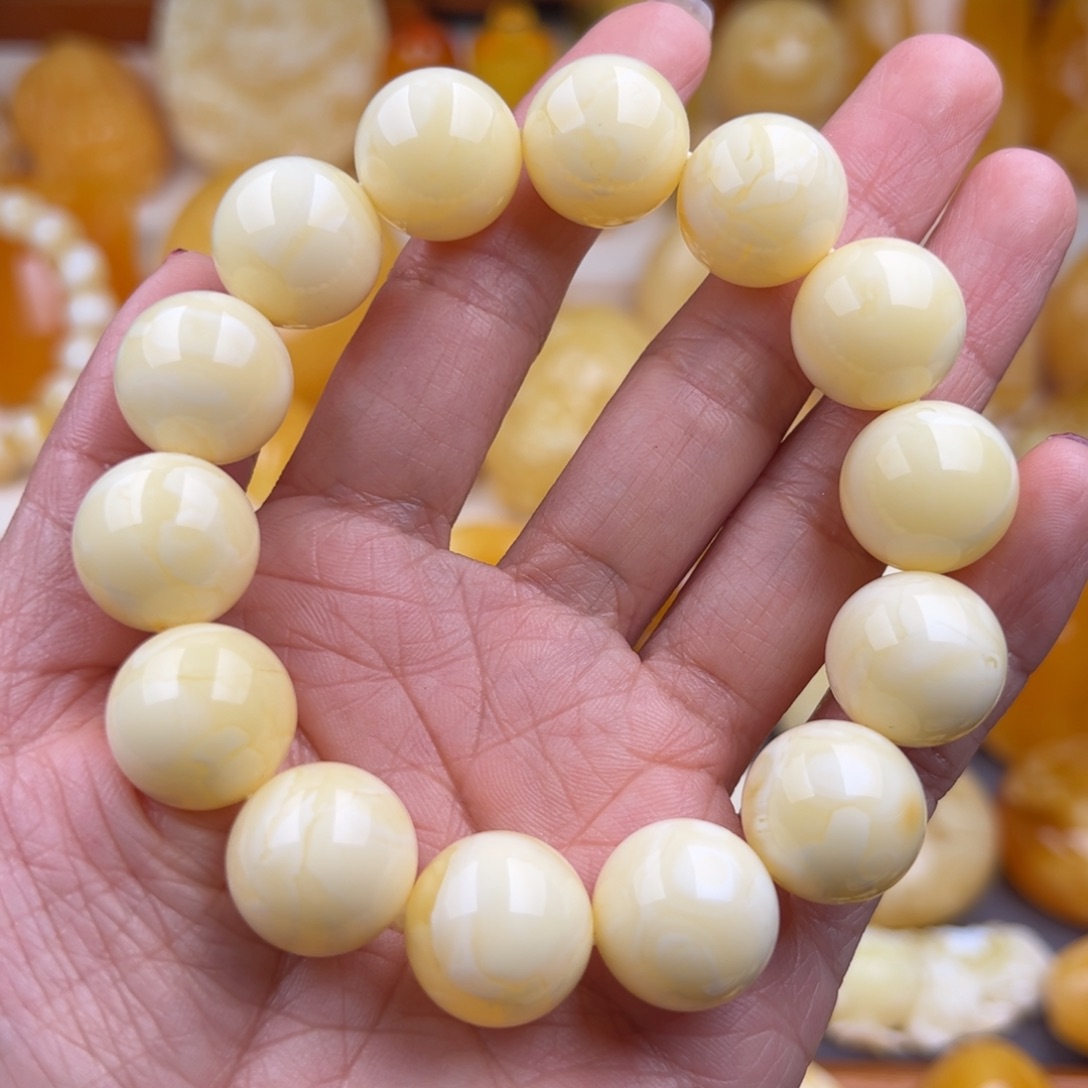 琥珀裸石未镶嵌纯天然琥珀蜜蜡无优化