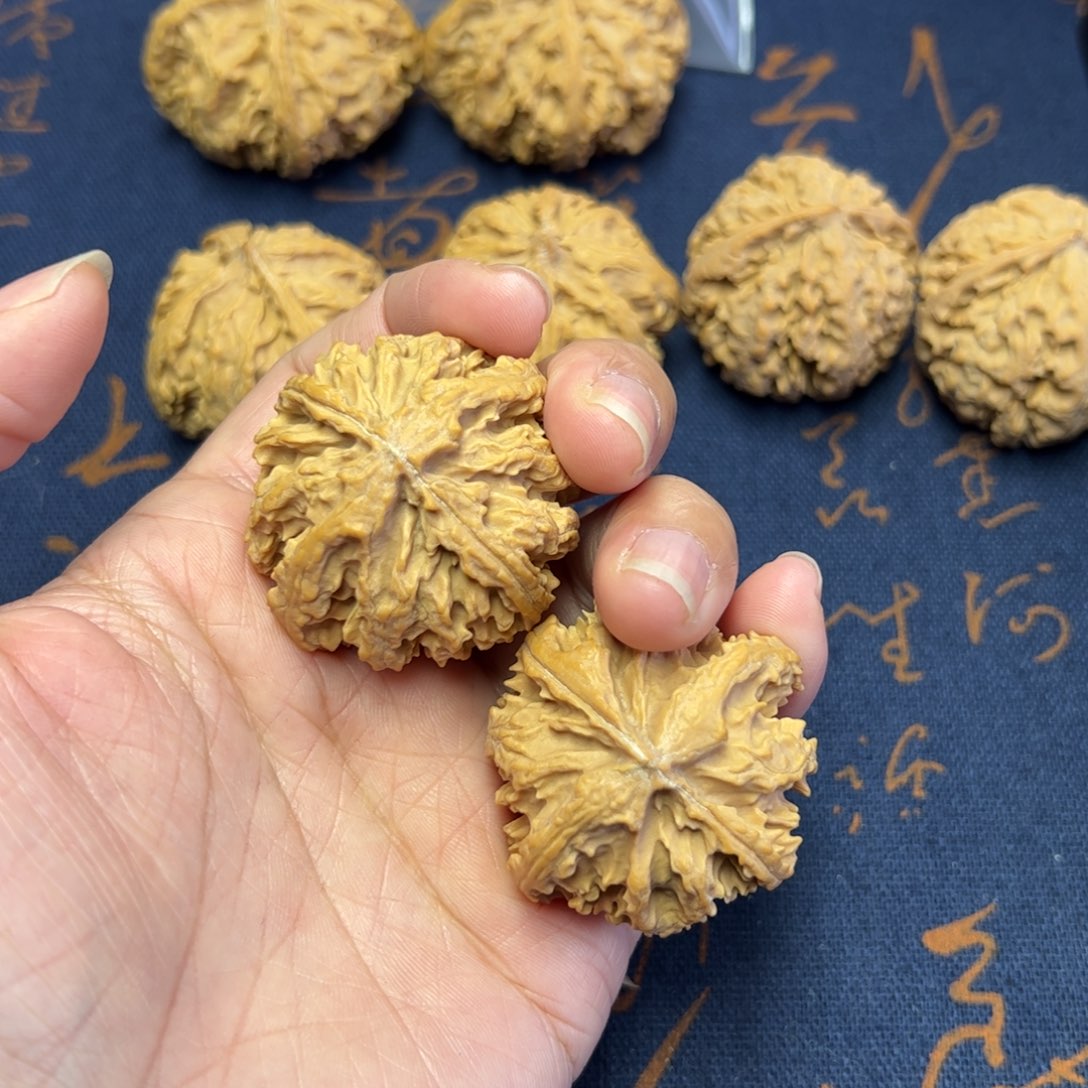 文玩核桃把件闲*秦岭野生植物核桃