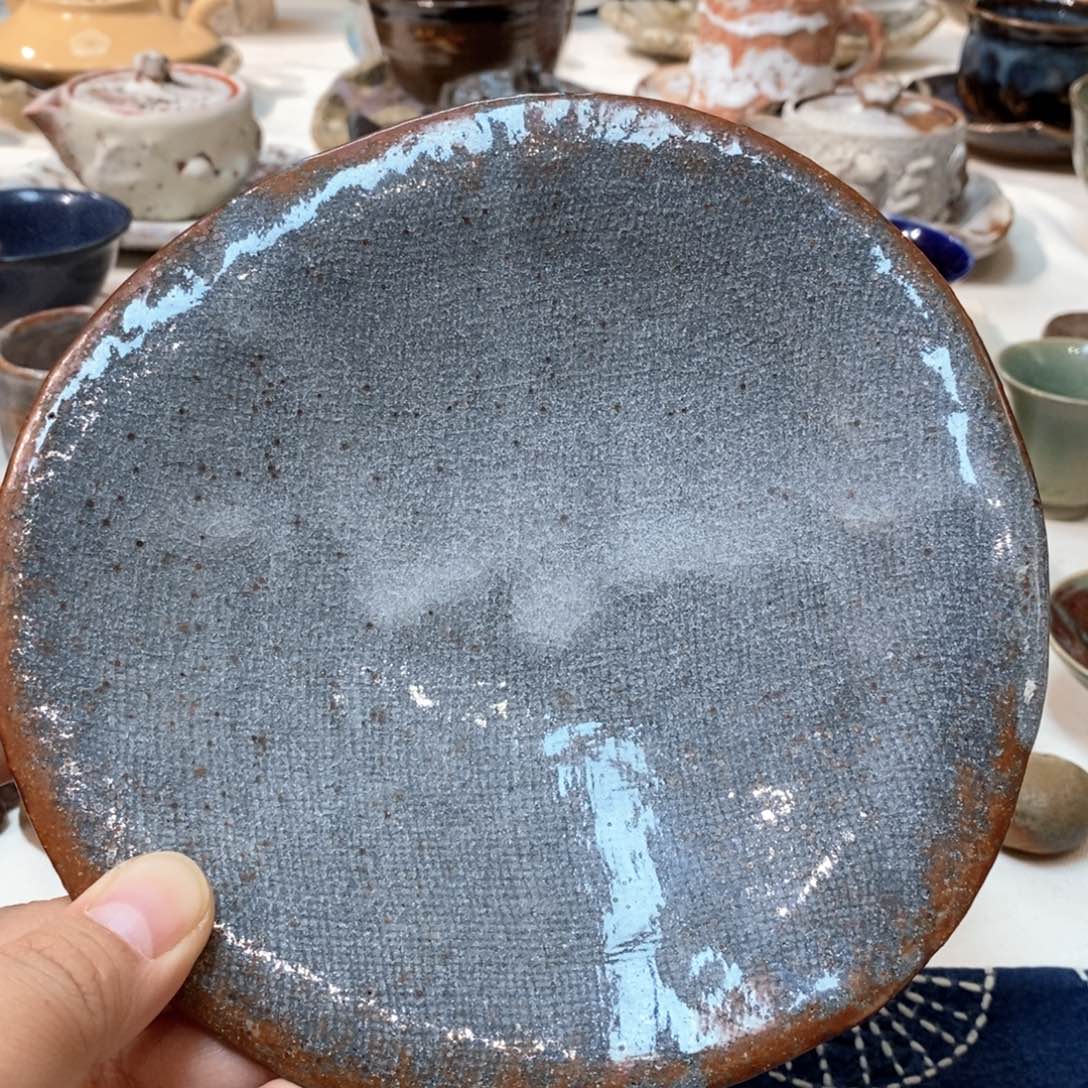 柴烧侘寂粗陶茶具