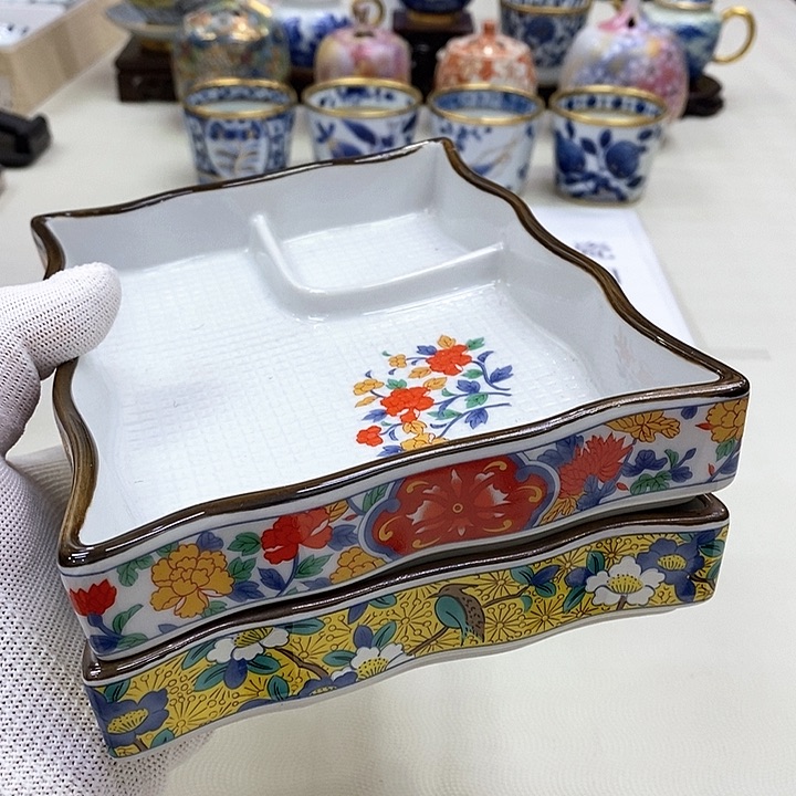 摆件进口瓷器口径18厘米