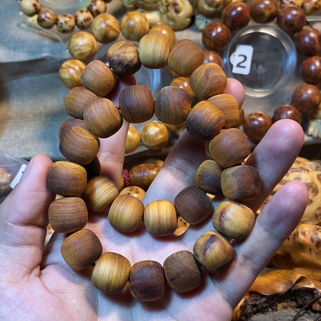 柏木（崖柏）瑕疵碳化崖柏1.5老型黑油无抛光