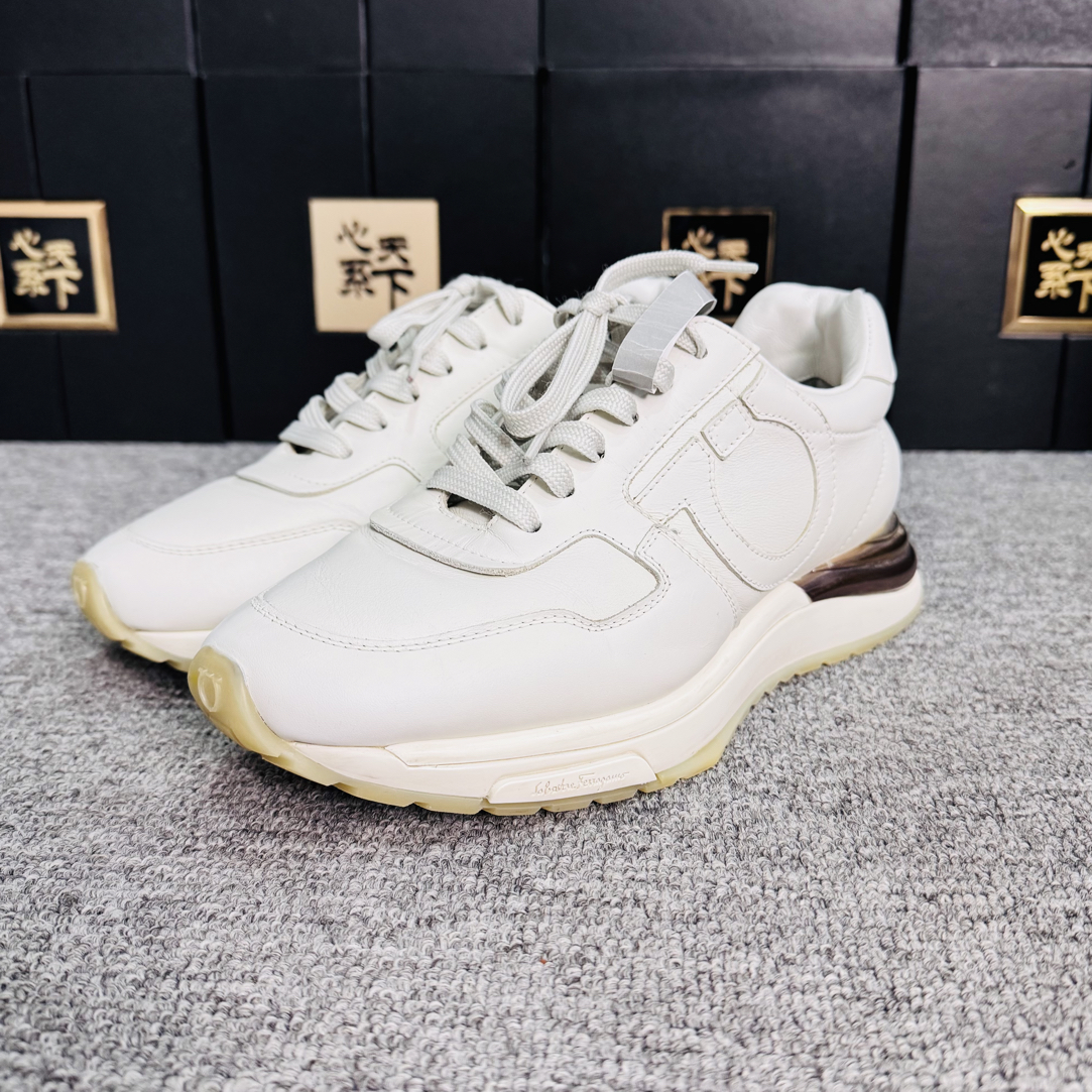 95新 FERRAGAMO/菲拉格慕 内增高运动鞋39码ysc4538