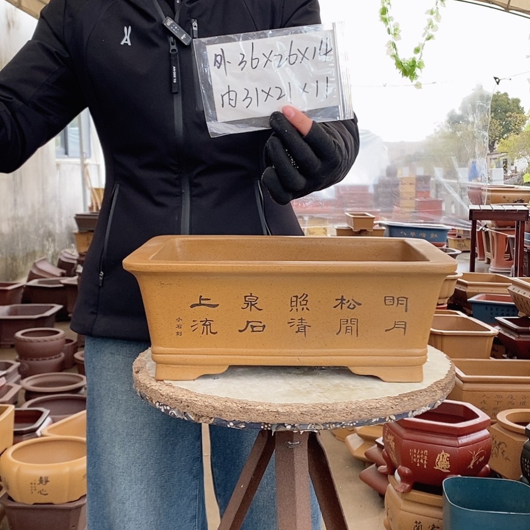 紫砂花盆紫砂花盆