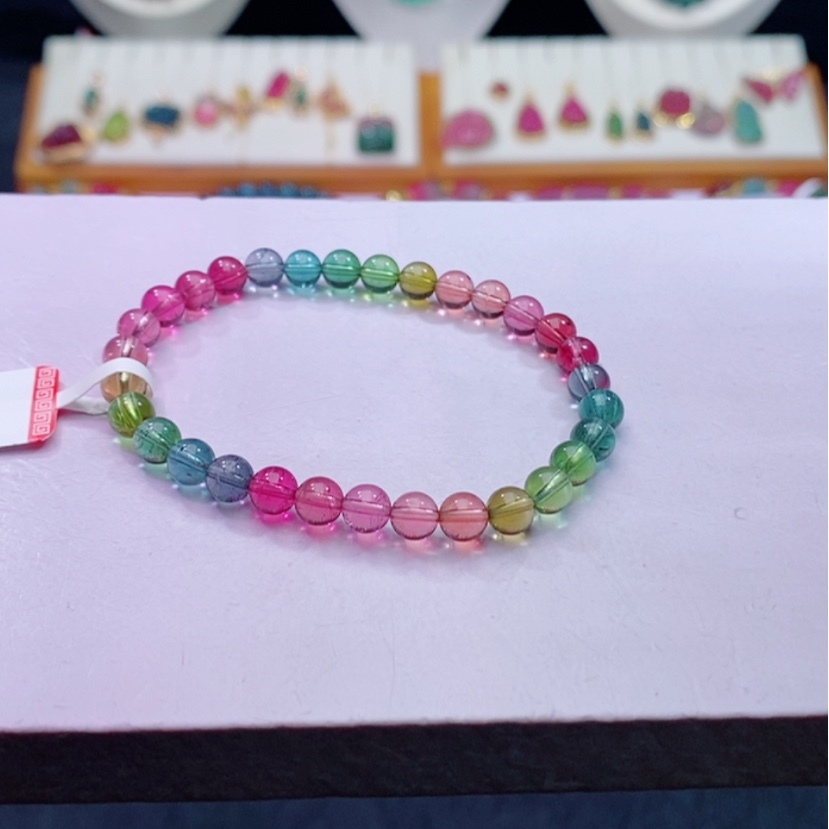 【闪购商品】碧玺碧玺m未镶嵌手链