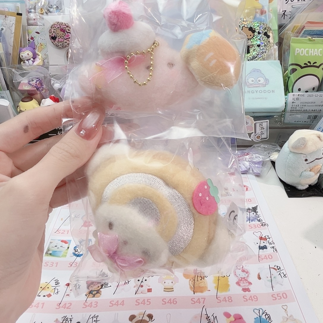 毛绒瑞士卷+兔子一单活