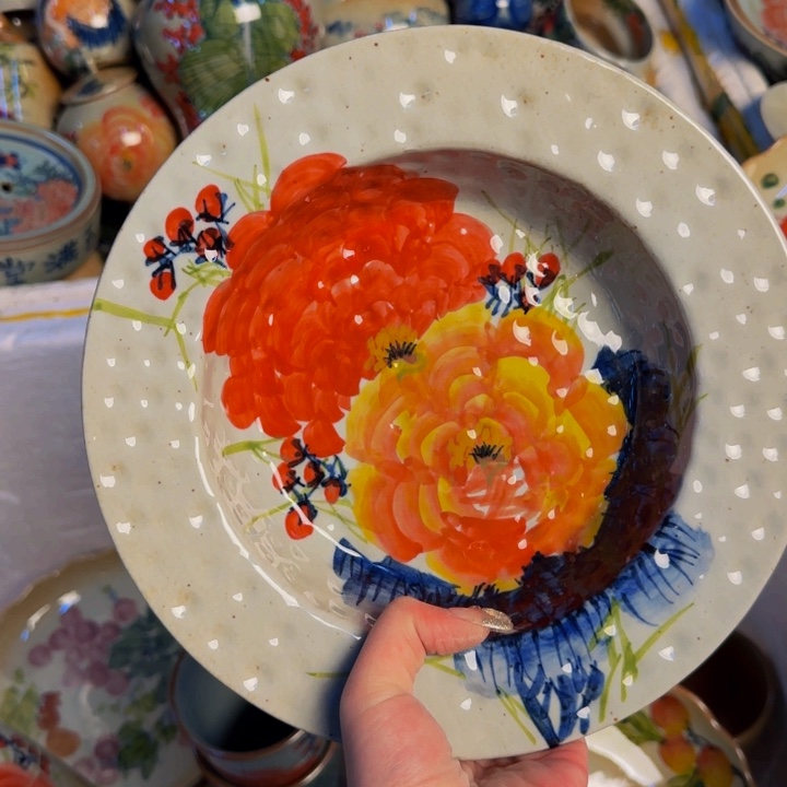 瓷片景德镇陶瓷手工手绘