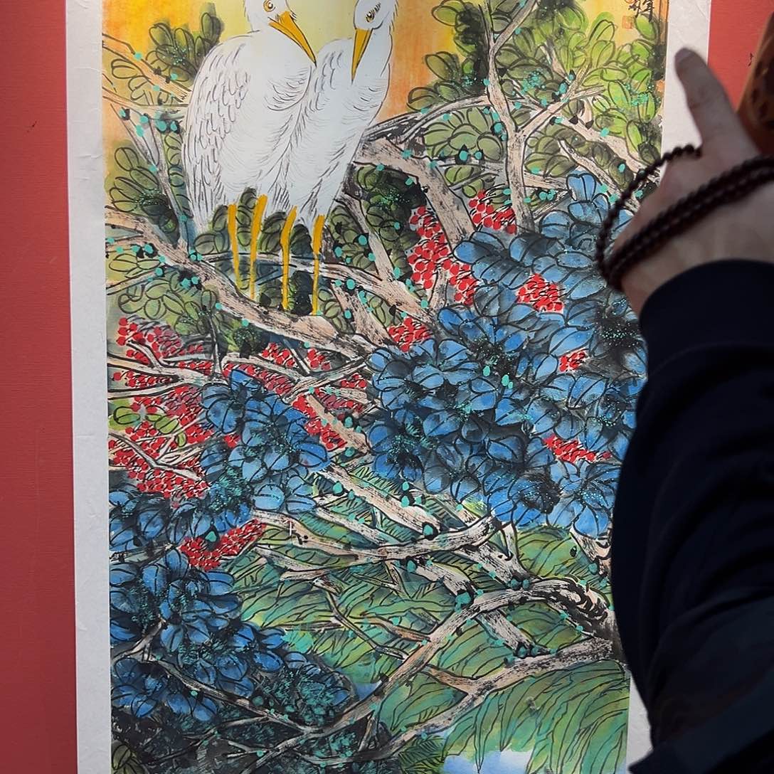 国画卢付垒国画作品