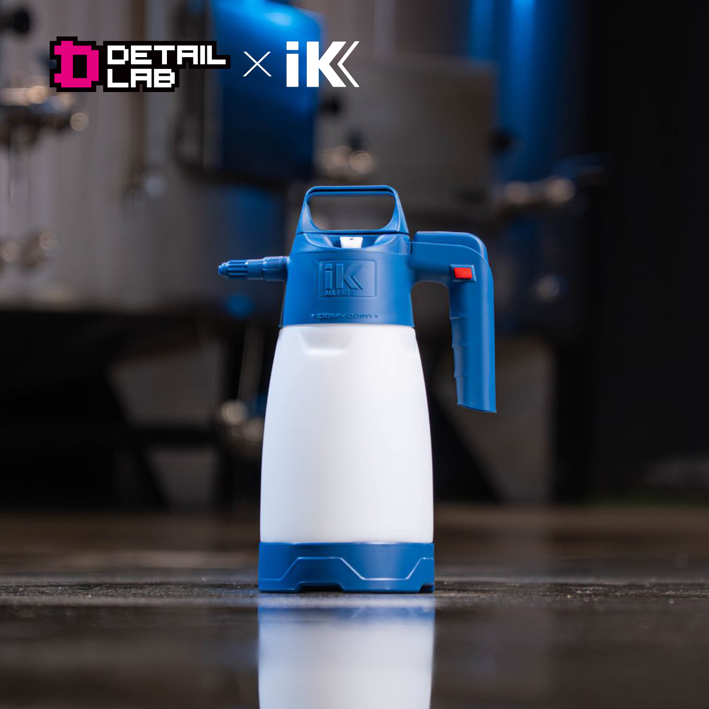 雾化壶iK ALK Pro 2泡沫喷壶手持稀释壶耐强碱预洗发泡PA壶