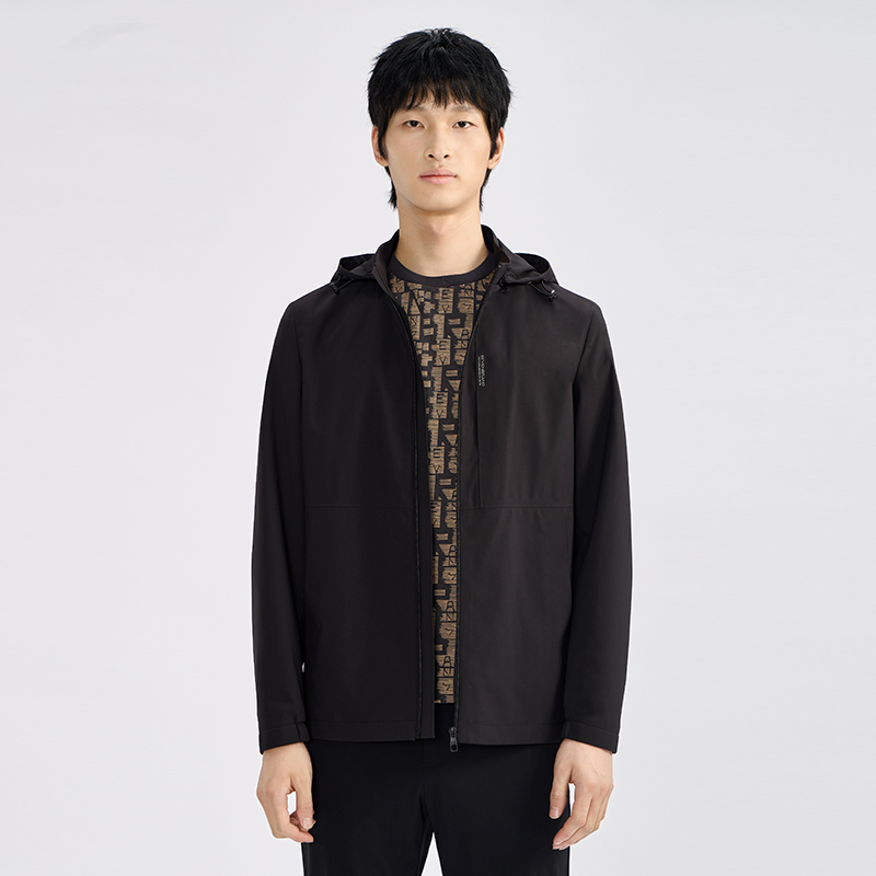 【专柜秋冬】柒牌男装夹克衫衣服男款爆款2025新款时尚男式外套