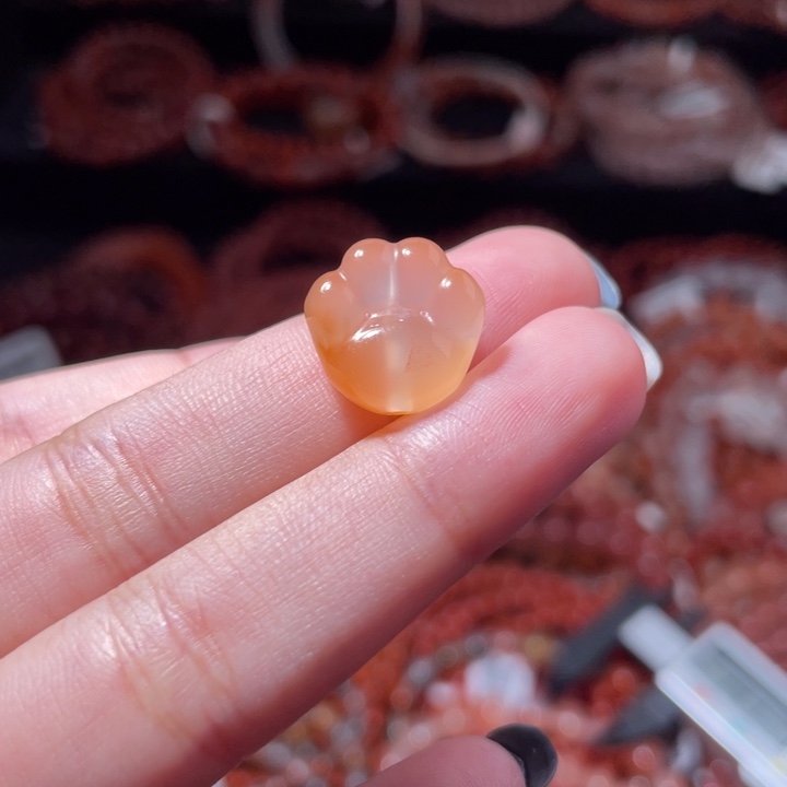 南红玛瑙未镶嵌猫爪1568