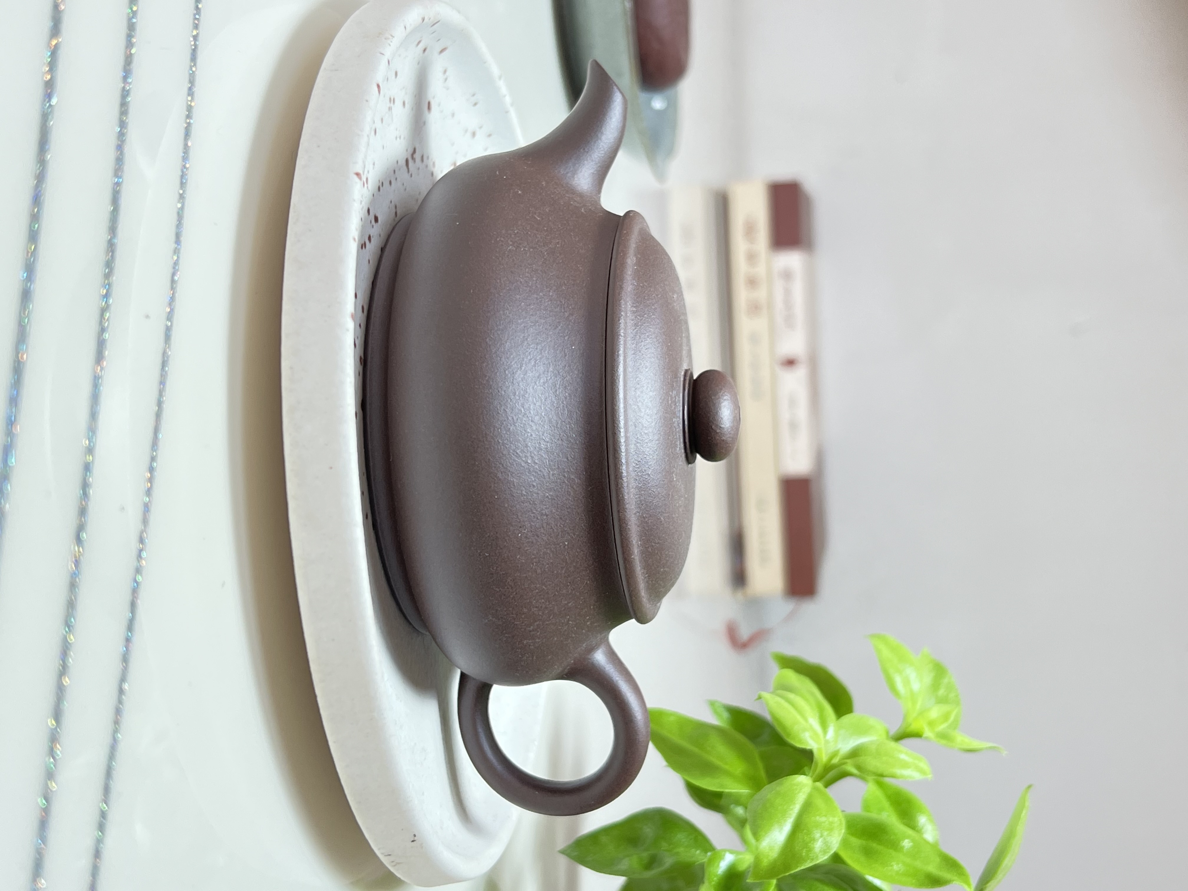 紫泥原矿明炉紫砂壶宜兴220cc