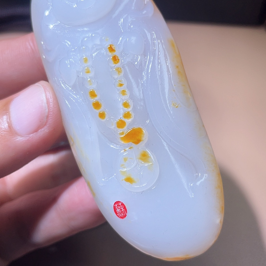 和田玉颈饰未镶嵌A7