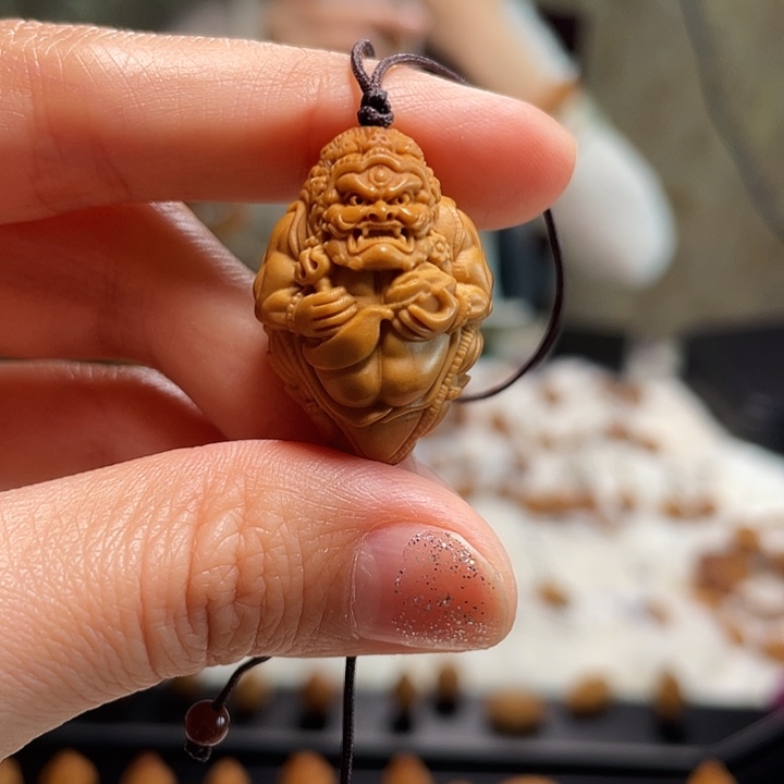 橄榄核吊坠橄榄核