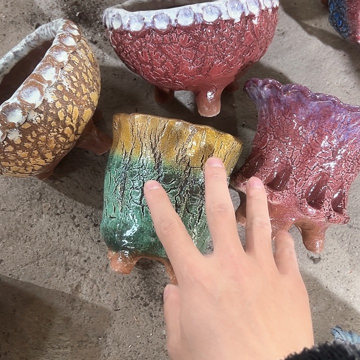 紫砂花盆花盆花盆