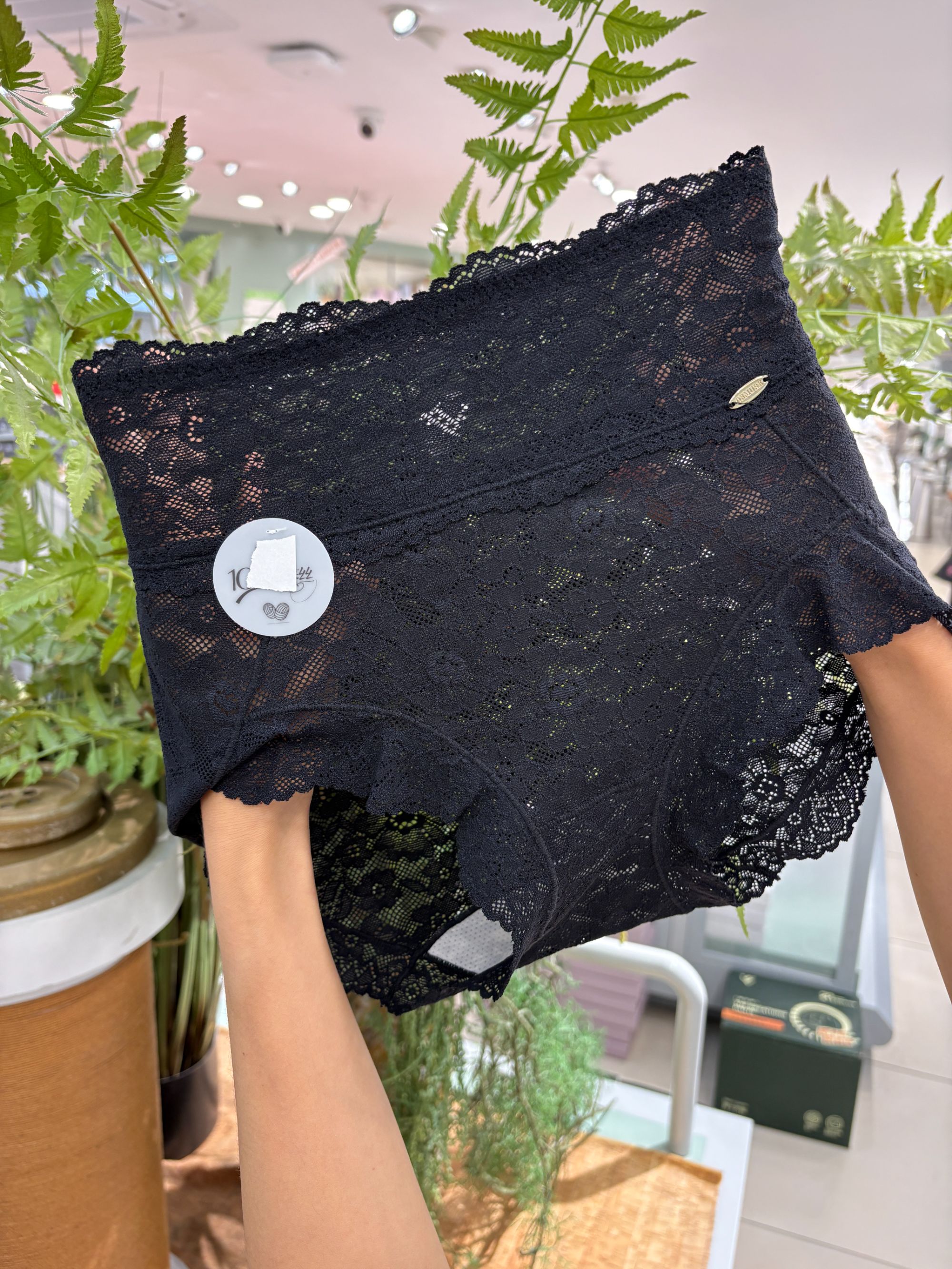 高腰镂空软蕾丝柔软舒适亲肤女士内裤 蕾丝梦影3103