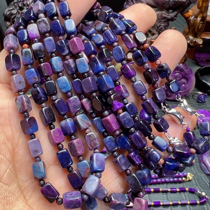 苏纪石（舒俱来）项链银S925镶嵌