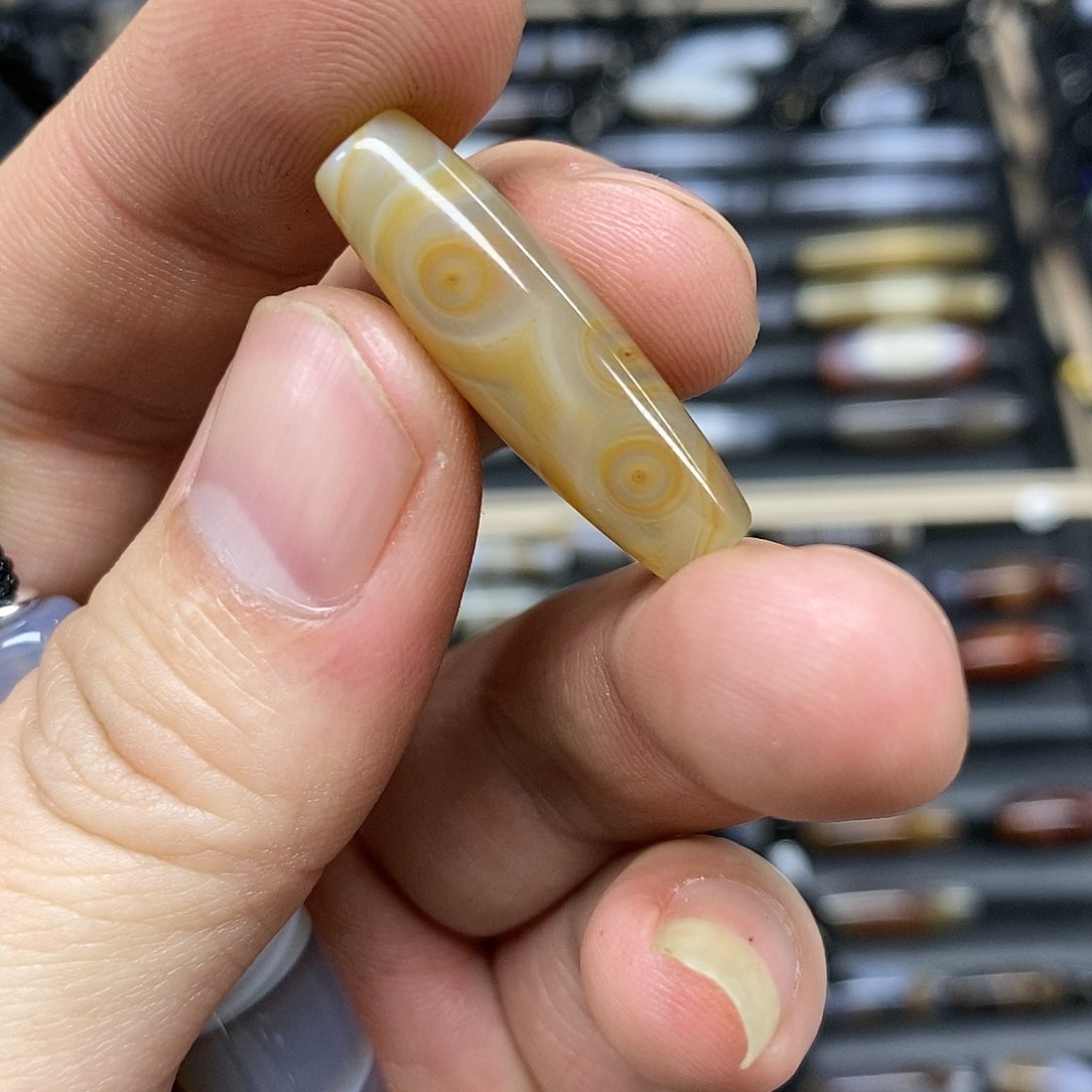 玛瑙/玉髓颈饰未镶嵌平*心