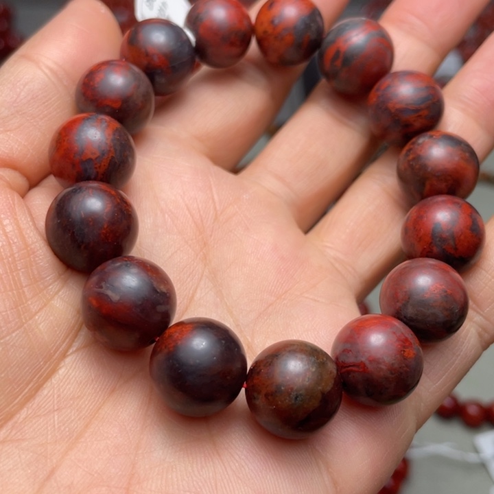 玛瑙/玉髓手串14多样性发1未镶嵌