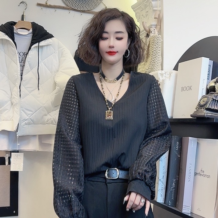 X25 52700 【拍一发二】潮流韩版薄款时尚欧洲站宽松套头上衣