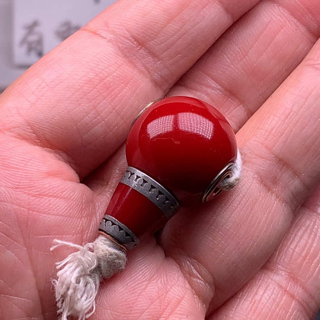 鹿骨其他19料器三通