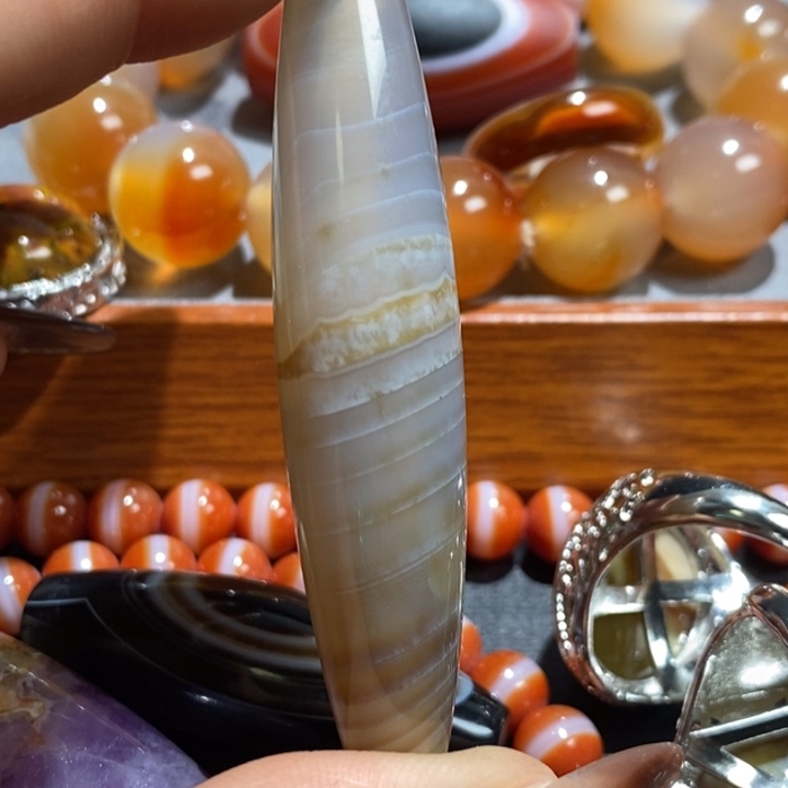 玛瑙/玉髓未镶嵌颈饰