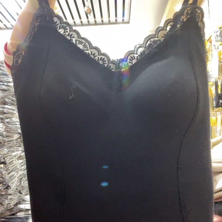 黑色蕾丝美背90-140斤