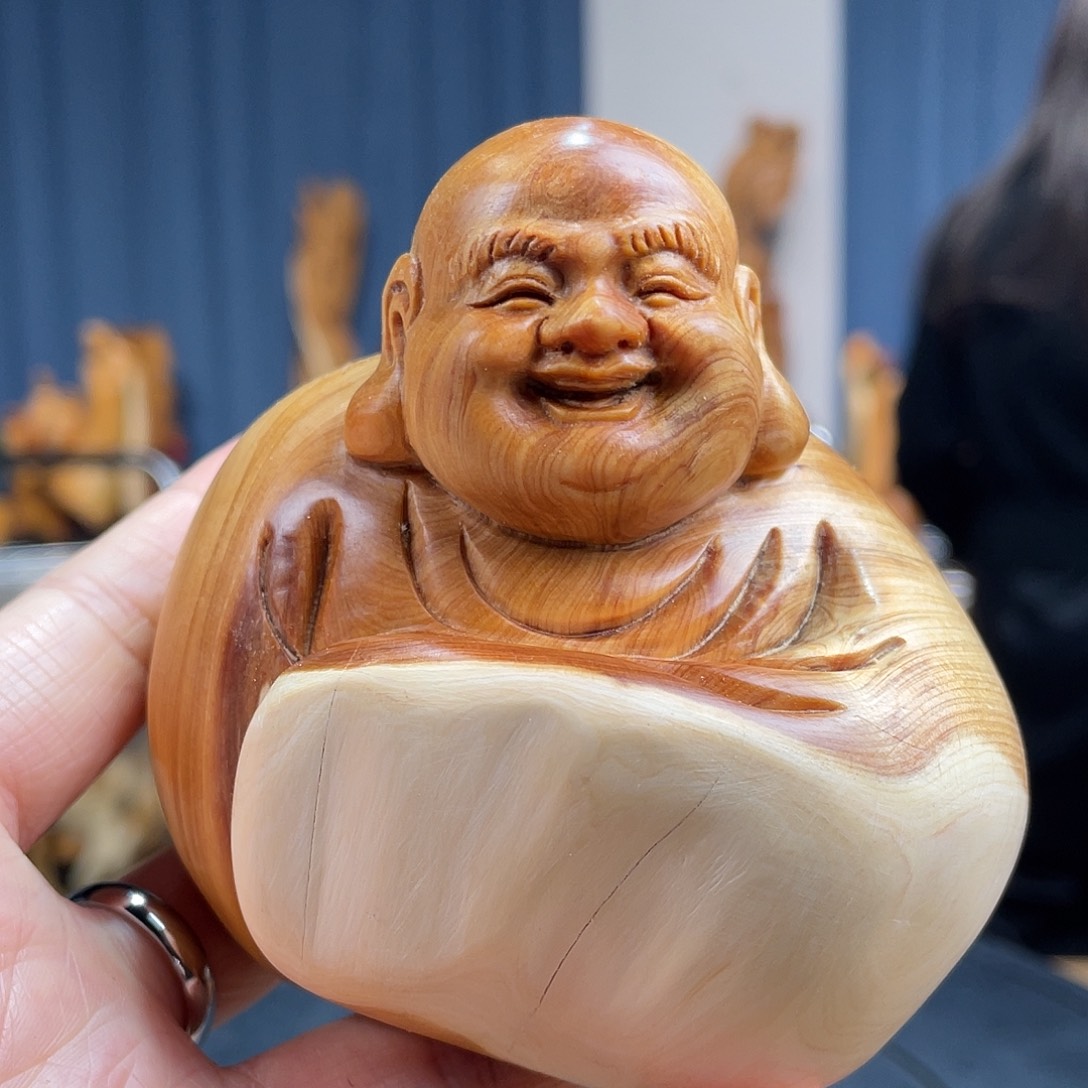 柏木（崖柏）手把件