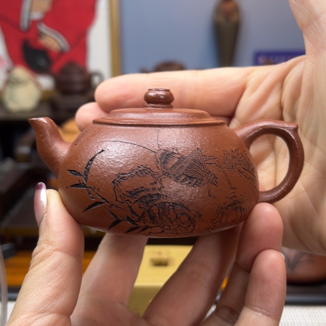 紫砂茶具半手工制作