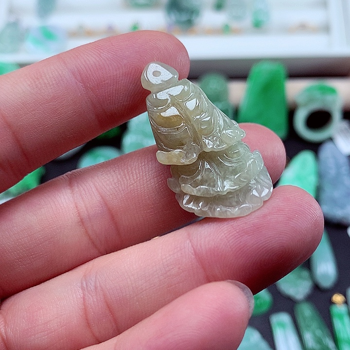 翡翠吊坠(不含链)未镶嵌