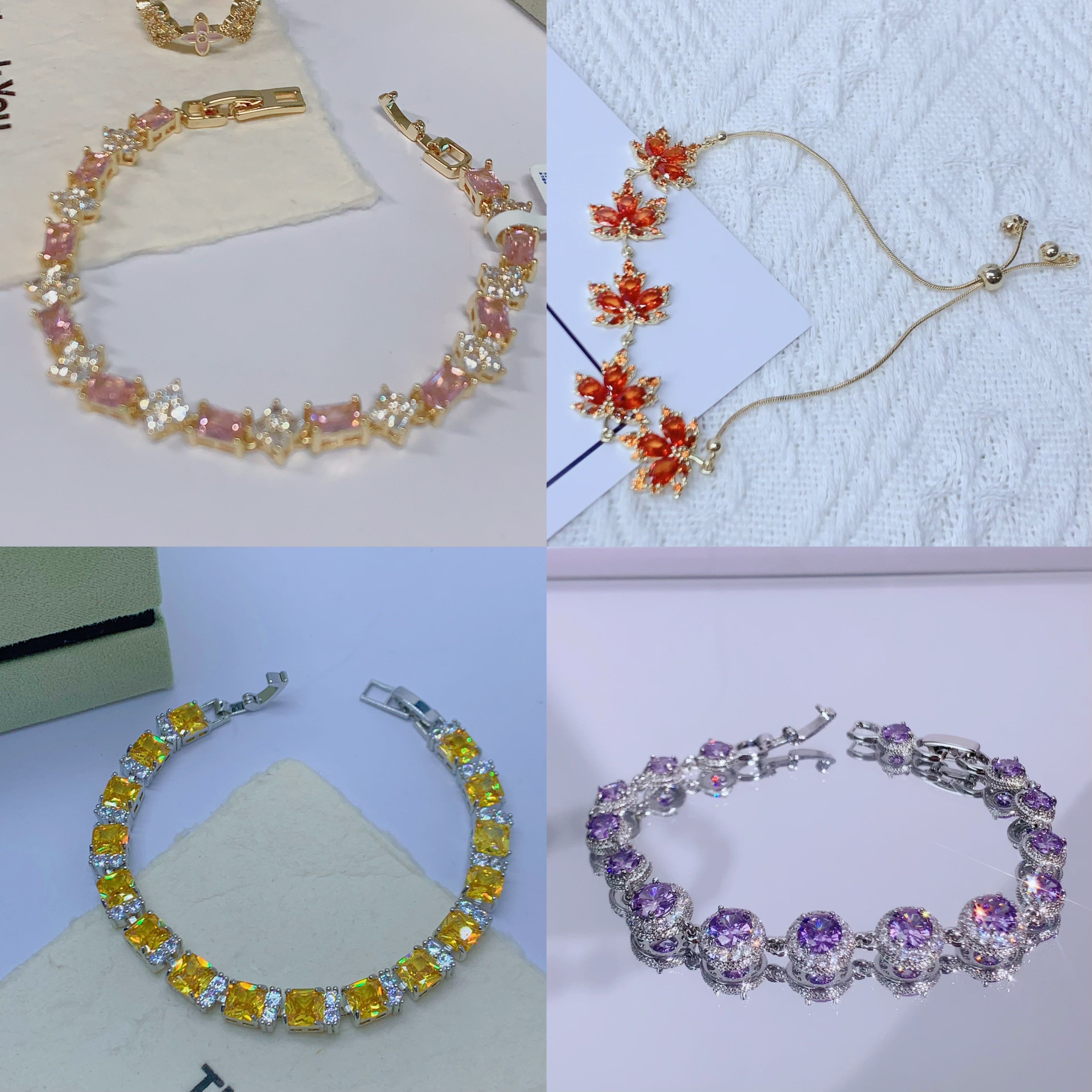 （现场开）--DIY手工串珠佩戴（可自己调节手腕尺寸）