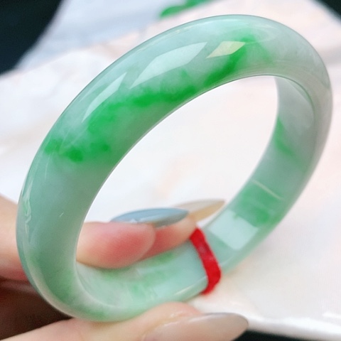 未镶嵌手镯翡翠54圈口882649