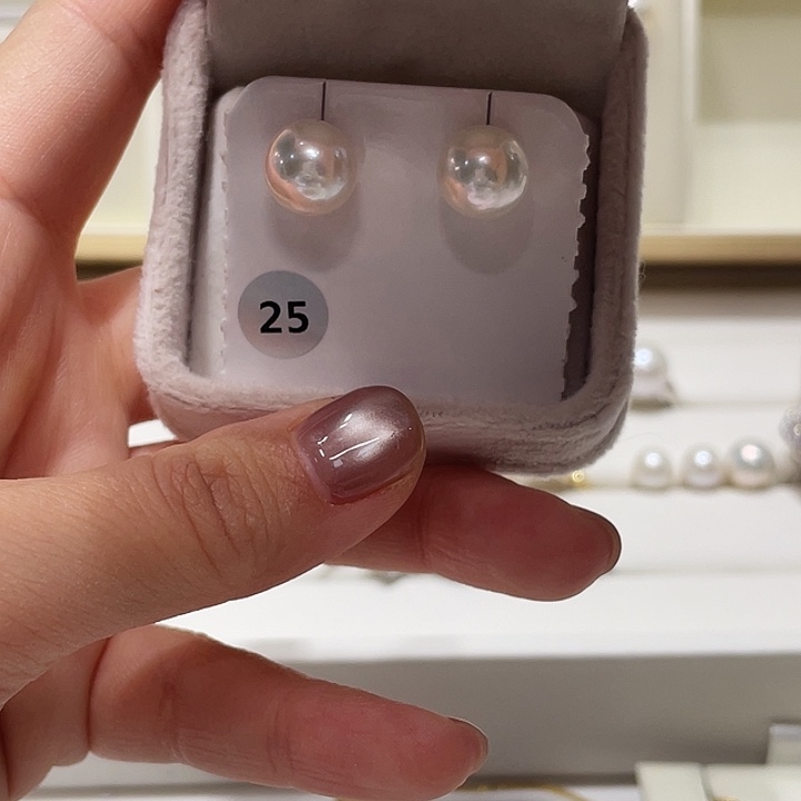 足银10mm正圆近无暇福利不退换