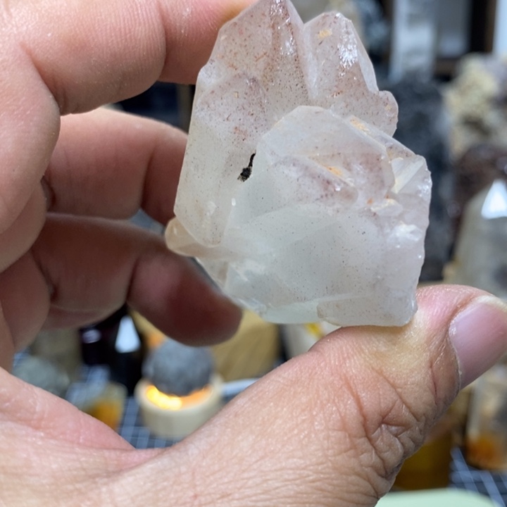 水晶水晶柱未镶嵌