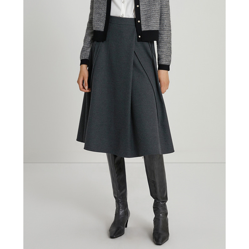 【丽公主专属】莱芙艾迪儿女式中长裙1E4Q83080