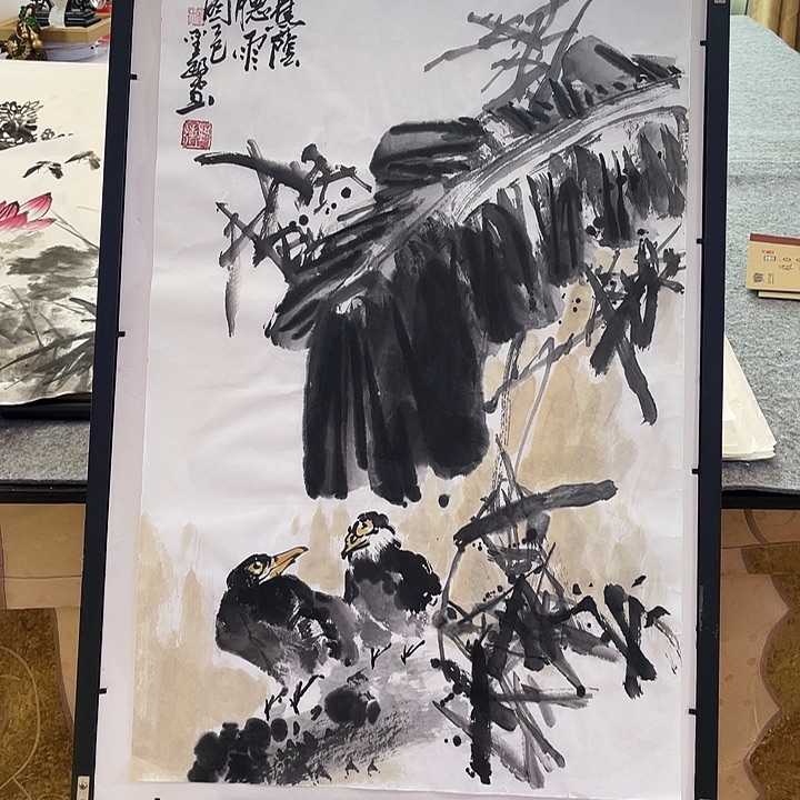 国画张圣敏先生纯手绘作品