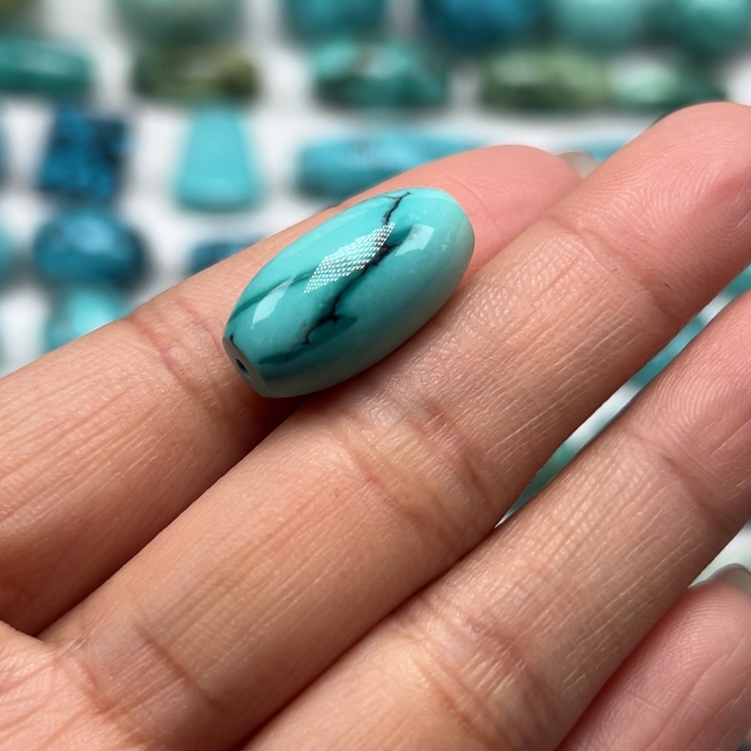 绿松石珠宝奇石未镶嵌