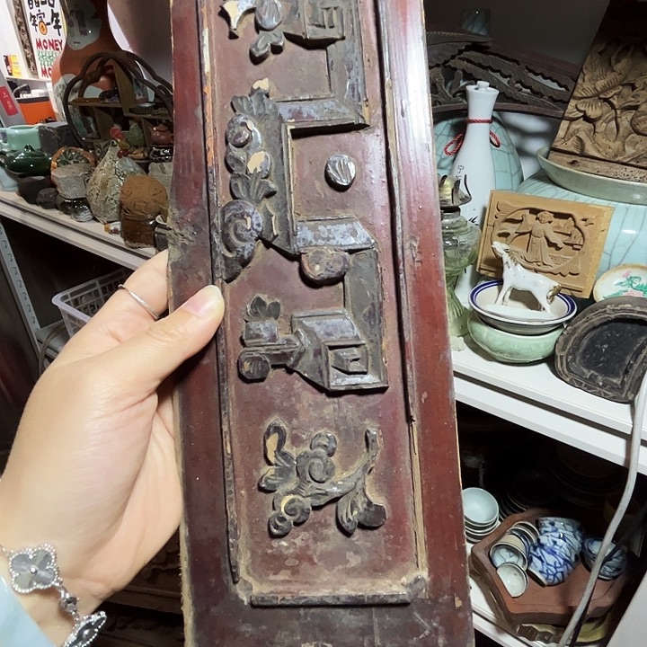 手工艺品琉璃木*花板