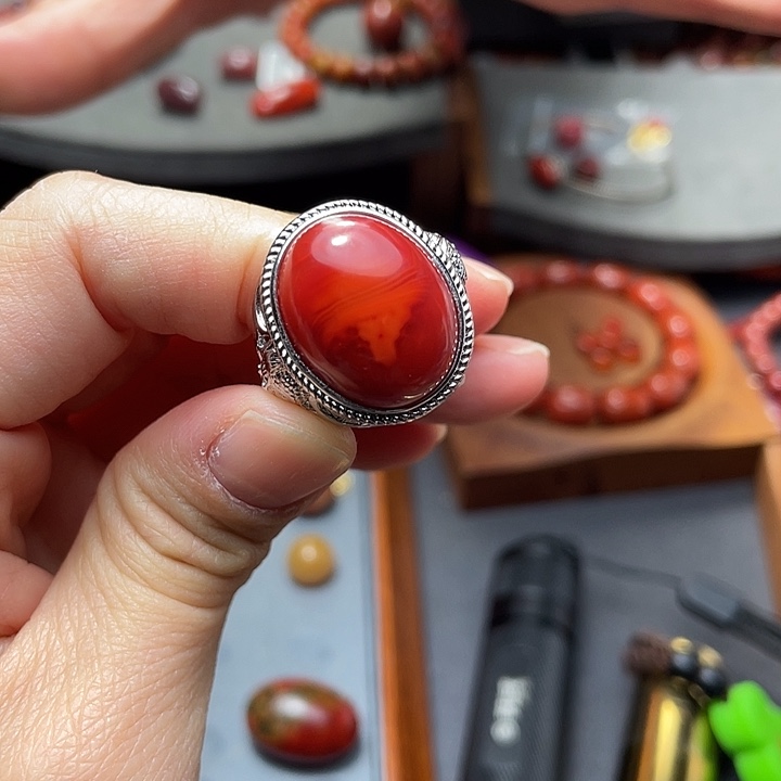 未镶嵌单珠多样性发1南红玛瑙