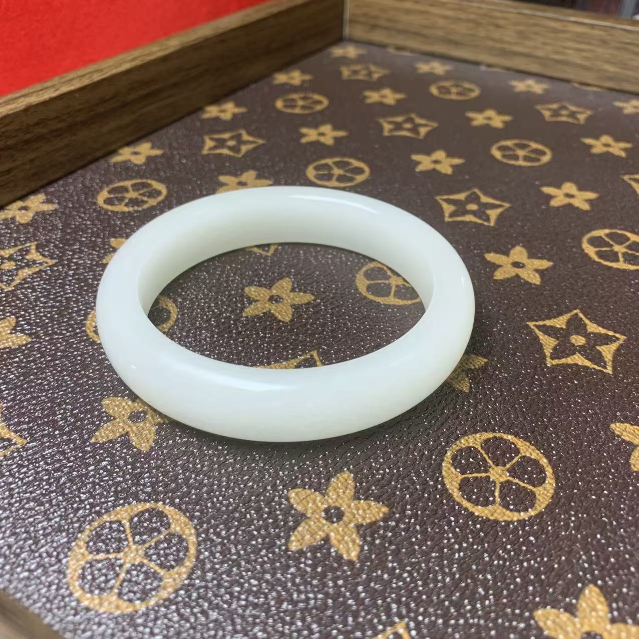 【精品蓝田玉】白月光气质显白可选圈口