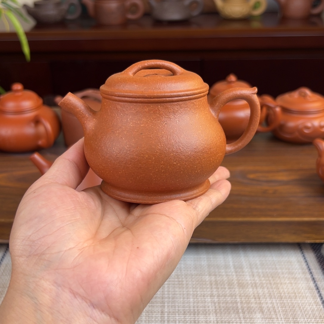 茶壶紫砂黄降坡颂金全手170cc