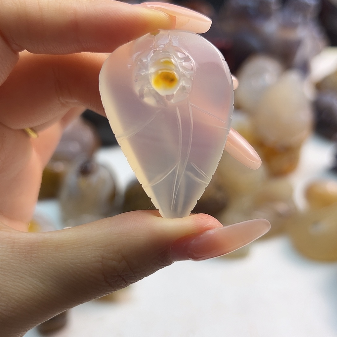 玛瑙/玉髓合金颈饰