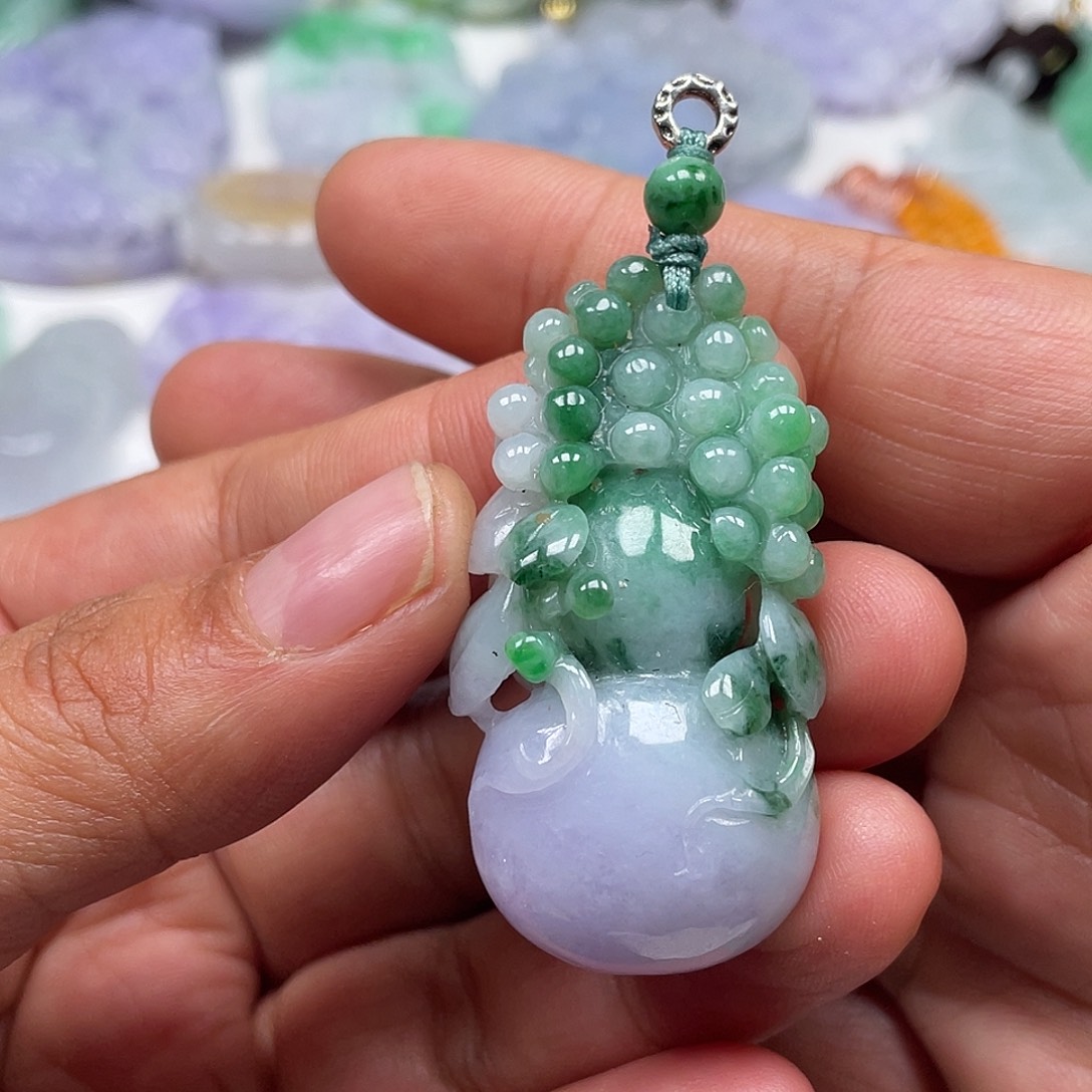 颈饰未镶嵌翡翠翡玉缘翡翠