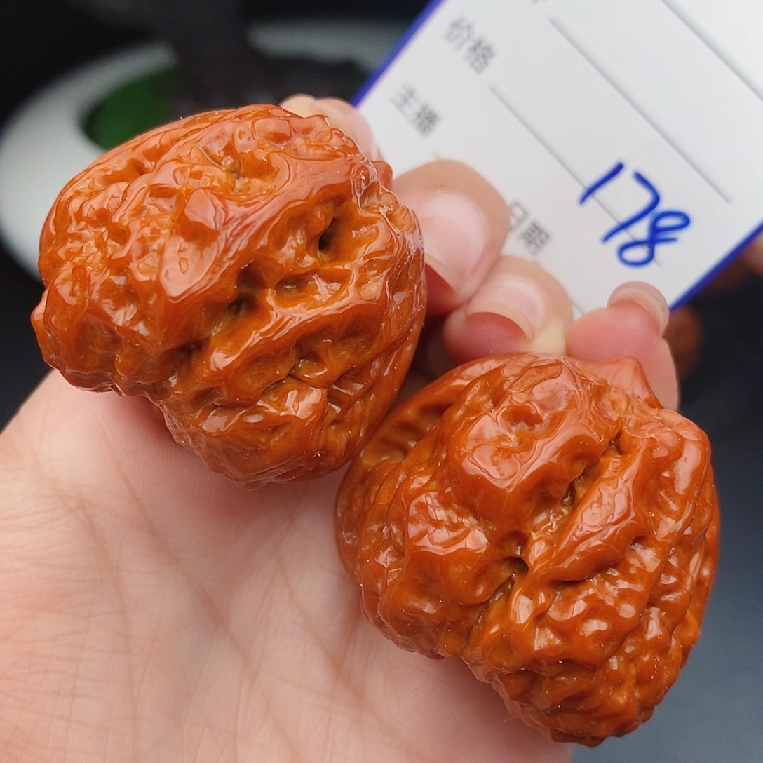 把件文玩核桃40蛤蟆头178