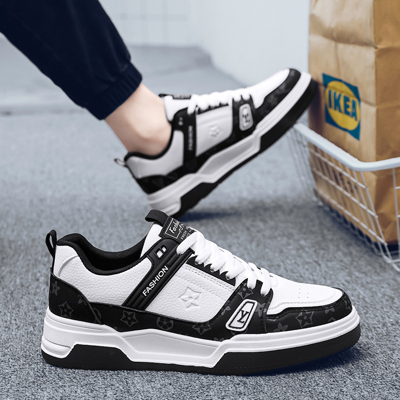 小白鞋新款同款韩版厚底板鞋款学生运动潮鞋休闲30-40岁男士板鞋