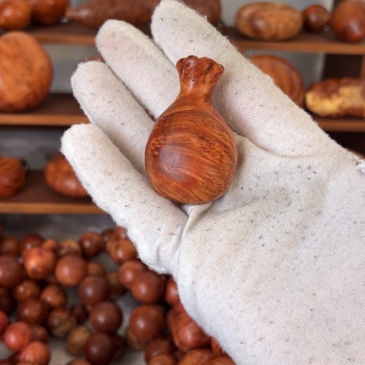 木质非金属火琉璃钱袋子