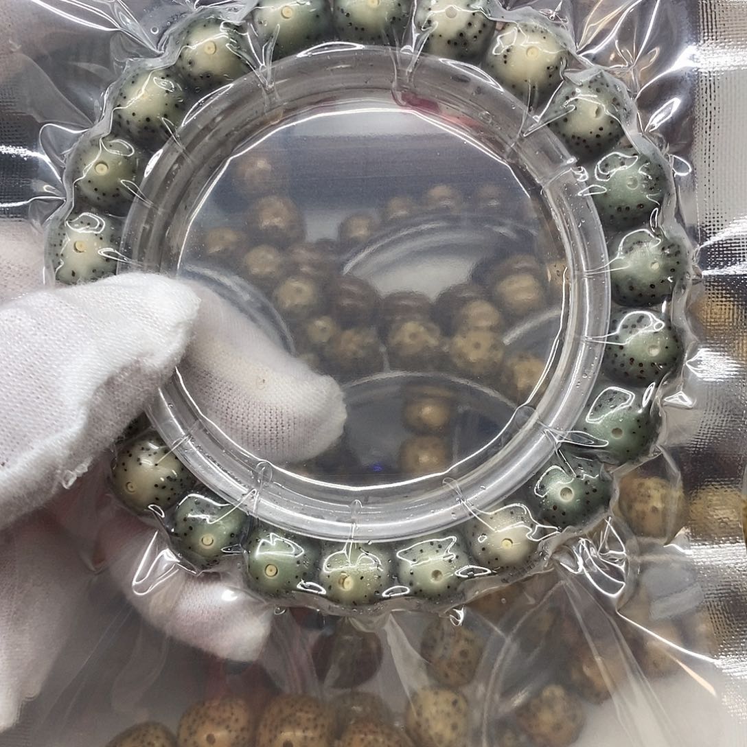 G***o星月菩提手串11/10绿幽灵