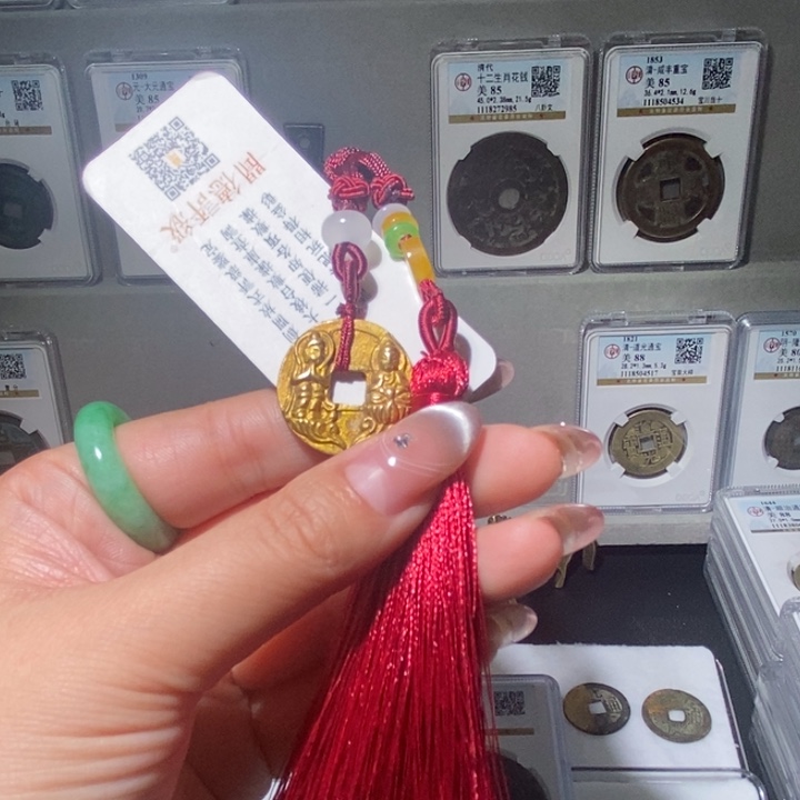 铜鲜****?小亦精选 淳化背双佛