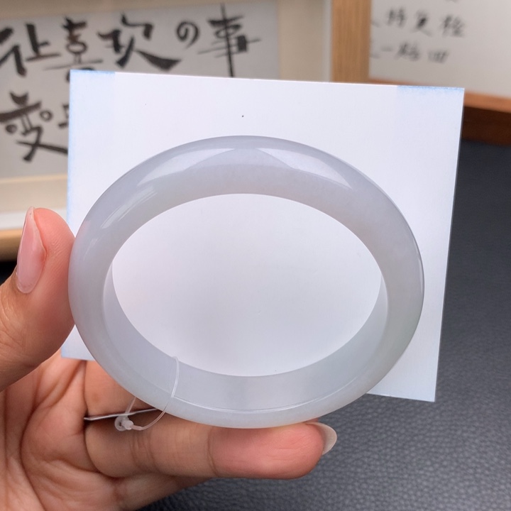翡翠手镯未镶嵌翡翠手镯56圈口