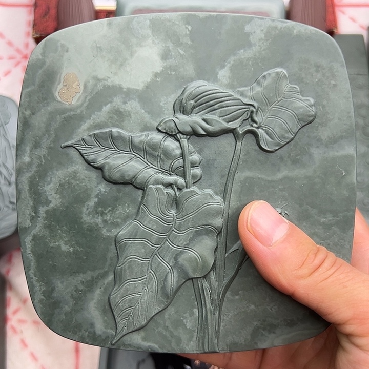 追***风松花石好用好看砚台