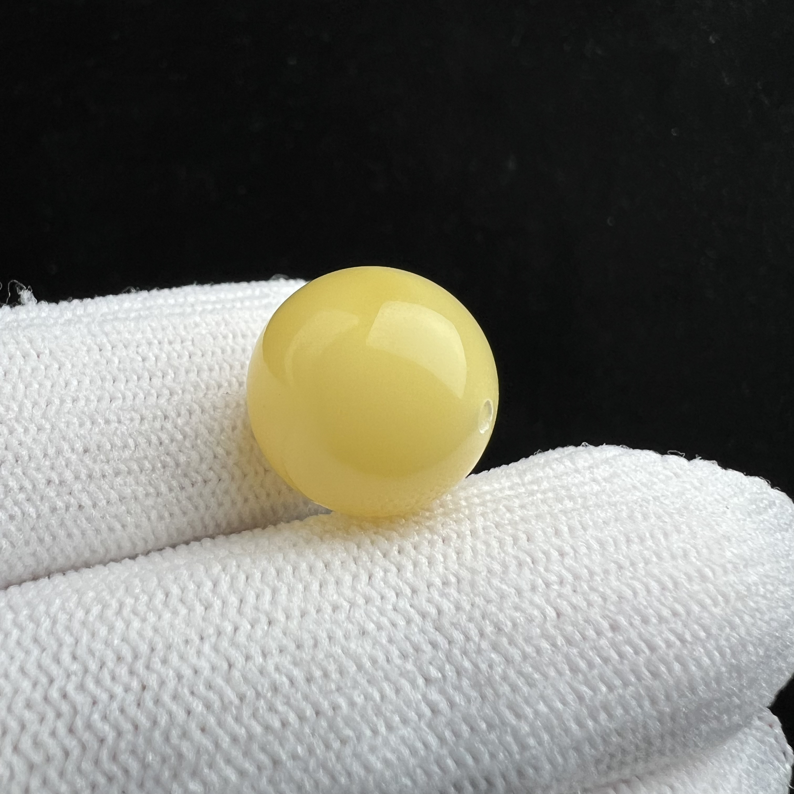 A2130天然蜜蜡圆珠14.6mm支持鉴定假一罚四